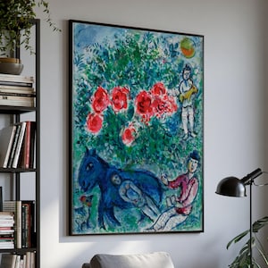Marc chagall horse - Etsy 日本