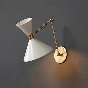 Stilnovo Wall Sconce 1950s Mid Century Italian Modern Style Light Fixture