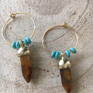 Hoop Earrings, statement earrings, trendy jewelry, bohemian earrings, pointer earrings, geometric jewelry
