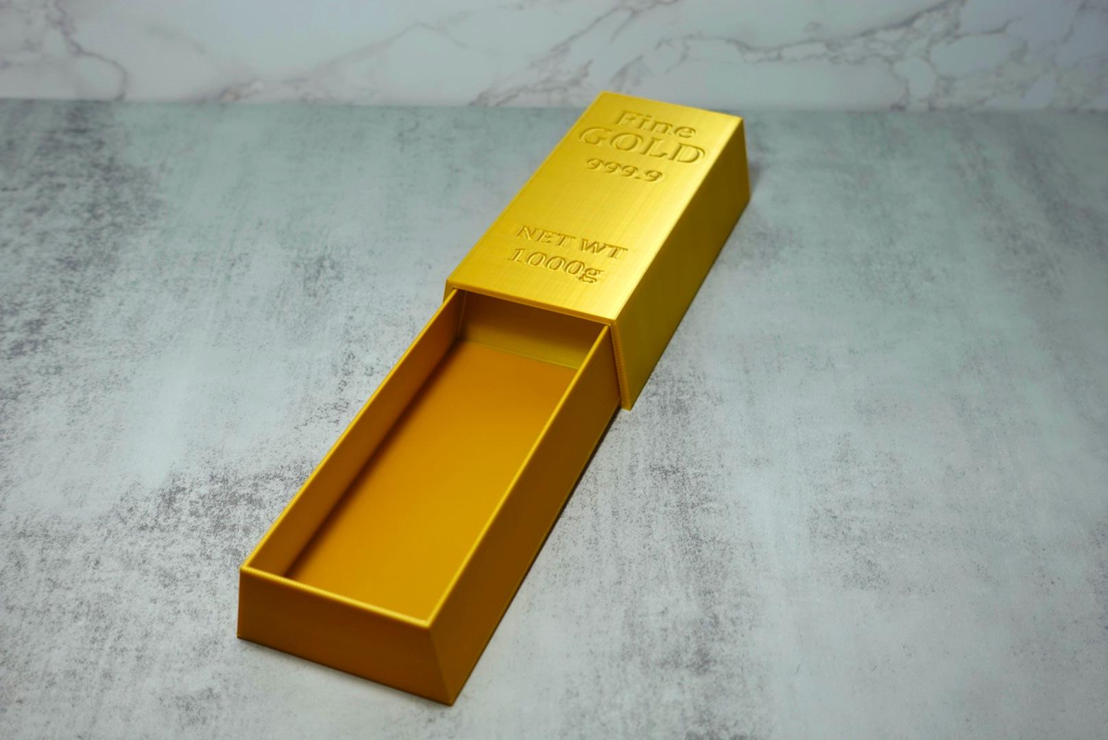 Gold Bar Stash Box – Secret Storage Container – 3D Printed - Etsy
