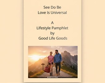See Do Be Alignment Guide, Mindfulness Journal, Minimalist Lifestyle Pamphlet (Digital Download)