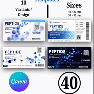 tirzepatide label template Labels Tirzepatide Vial Labels - Etsy
