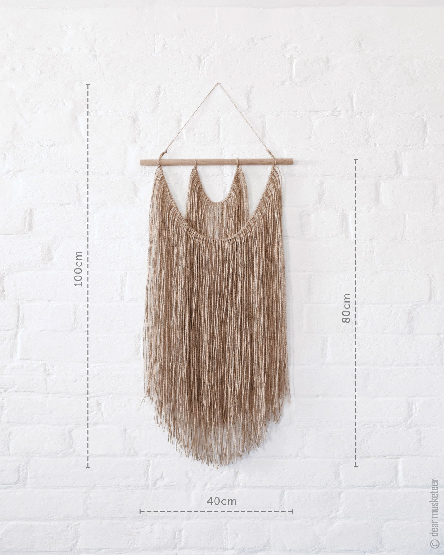 Jute No.3 Wall Hanging Large Fibre Art Boho Decor Handmade Etsy Australia