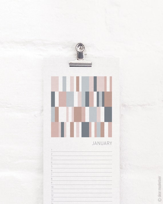 Pastel Geo Perpetual Calendar Birthday And Anniversary Etsy Australia Pastel Geo Perpetual Calendar Birthday And Anniversary Etsy Australia