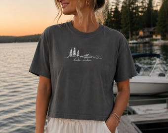 Lake Vibes Women's Tee | Fun Summer Lake Shirt
