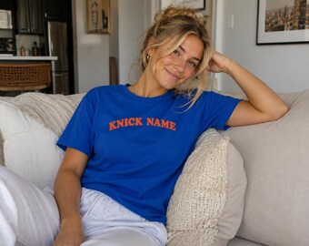 Custom Knick Name Basketball T- shirt | Unisex Sports Shirt
