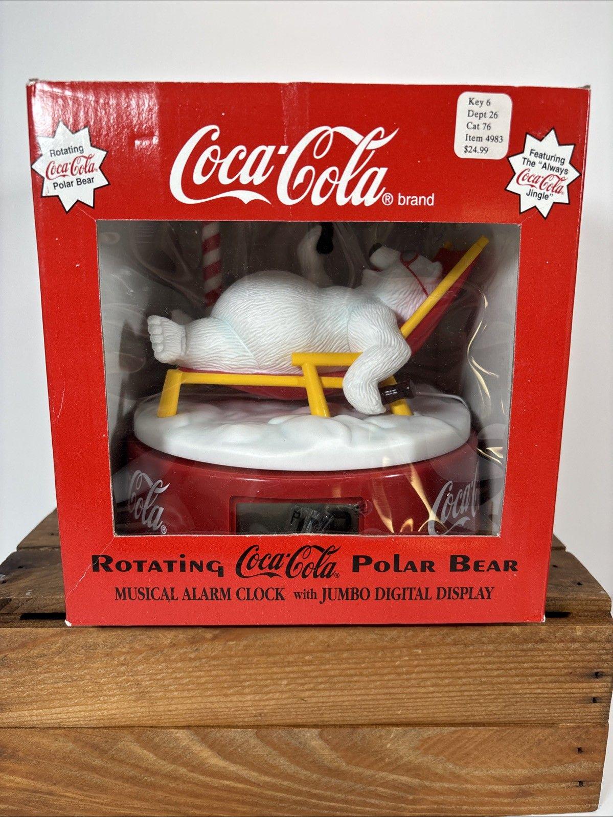 Coca Cola Polar Bear Clock - Etsy