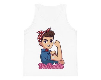 DiaBaddie T1D Warrior Kids Tank Top | Type 1 Diabetes
