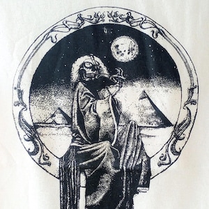 T Shirt Blues for Allah Retro &#39;80s Grateful Dead Jerry Garcia  Dead & Co Shakedown Street Tee Capt Trips Nitrous N2O I Need a Miracle