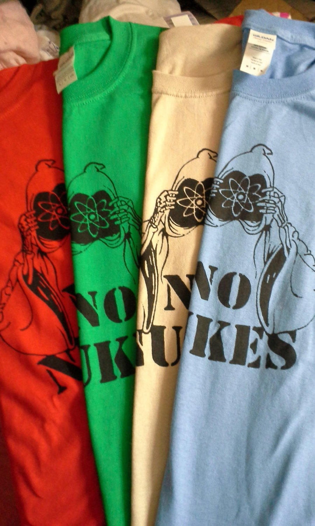 NO NUKES T-shirt Assorted Colors to Choose From UNWORN - Etsy