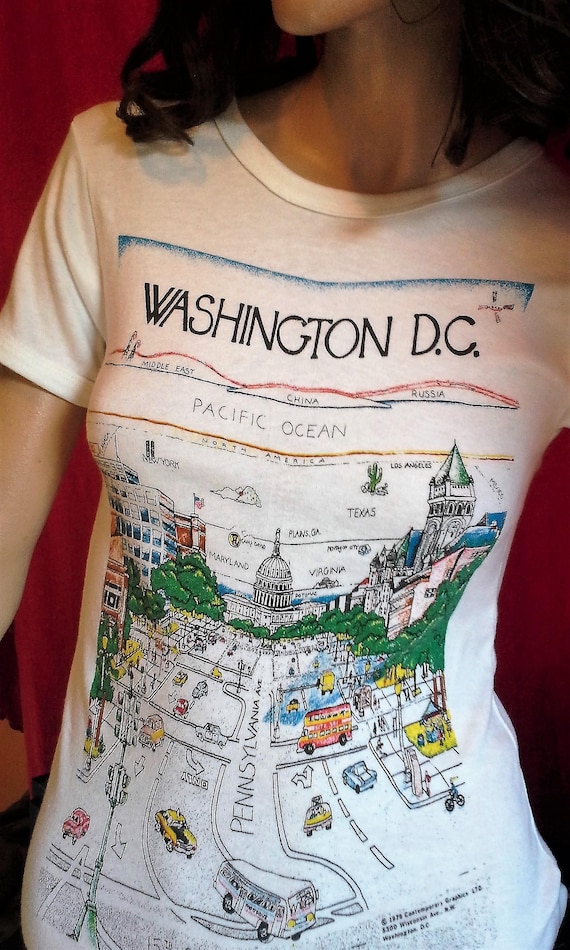 Unworn Vintage 1979 Washington DC Women's Shirt De