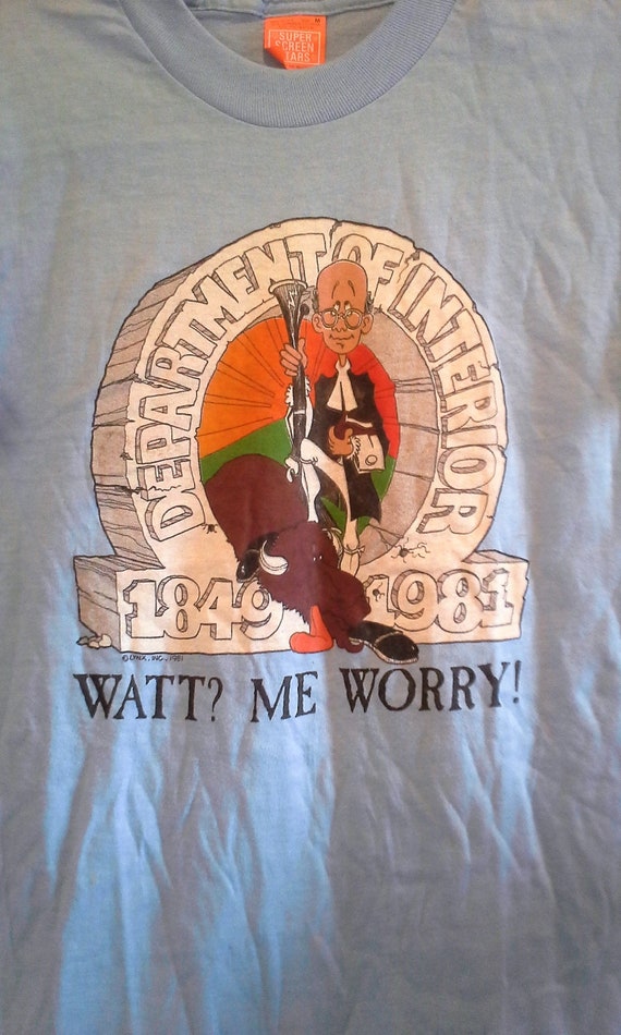 1981 James Watt - Dept of Interior Vintage "Watt?