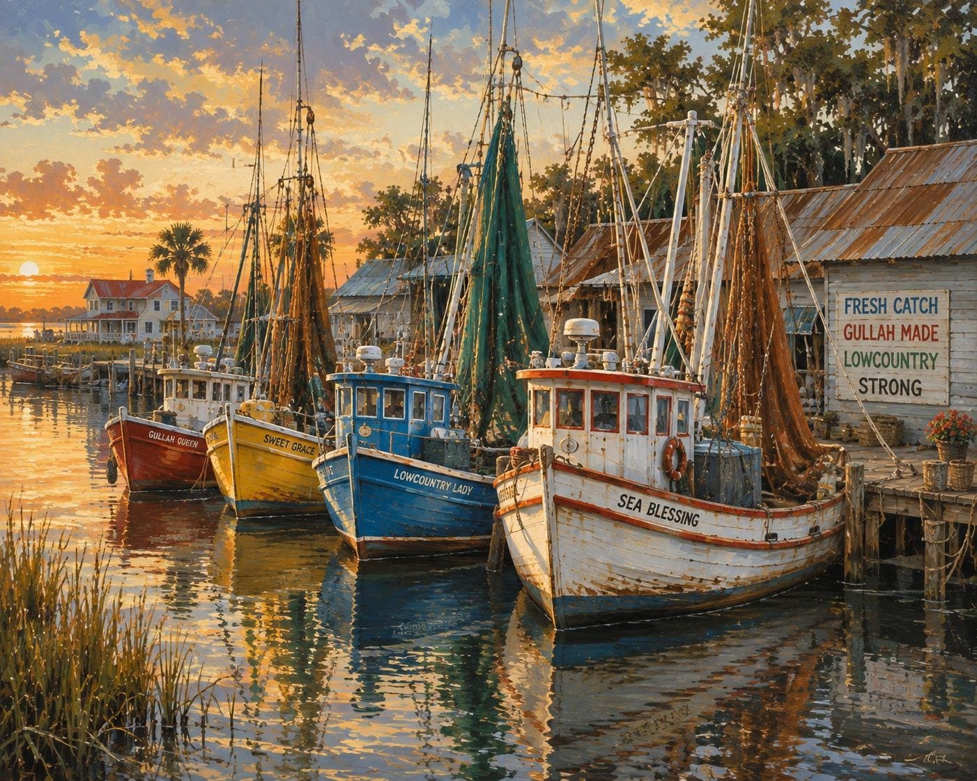 Large Fishing Boat Wall Art - Etsy