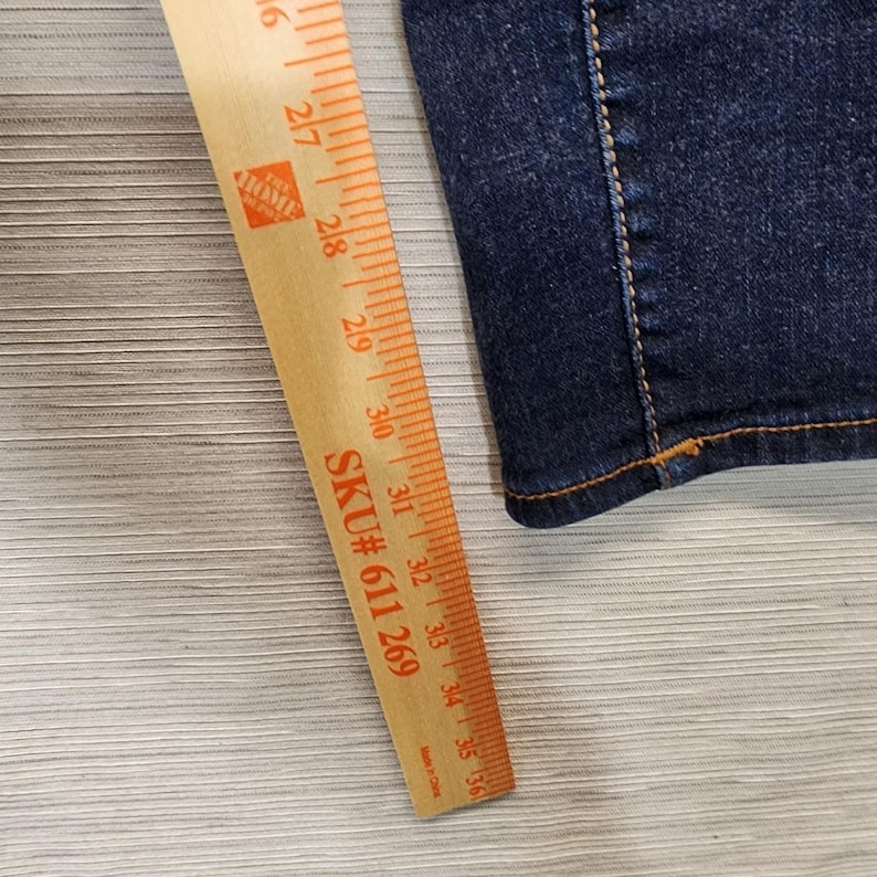 Pantalones vaqueros True Religion GENO Relaxed Slim de lavado oscuro para hombre @25 Talla 30/31 imagen 11