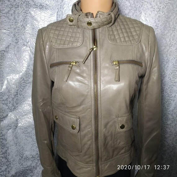 Leather jacket siege size medium @36 View 4