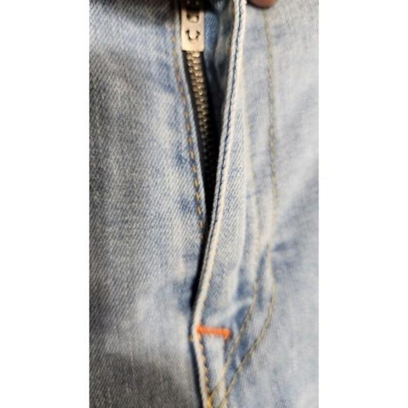 True Religion Jeans skinny Curvy" Hot Mid-Rise Super Skinny 36 X 28 a16 image 5