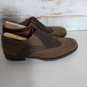 donald j pliner leather/canvas shoes sz image 6
