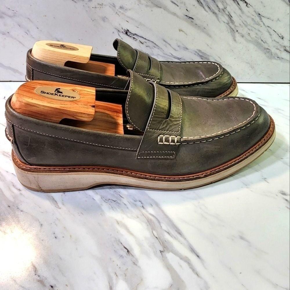 Cole Haan Shoes Mens 10 Brown Grand 360 Loafers Penny 