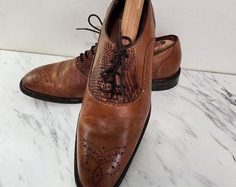 Frenkel\'s Leather World Men\'s Brown Leather Stitched Loafers Size 9.5 Frenkel main image 4