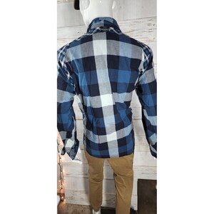 Buffalo David Bitton Shirt Men Size XL Button Up Long Sleeve Plaid @3 Zipper image 9