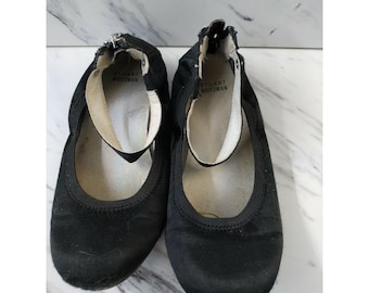 Stuart Weitzman Mädchen Fannie Schwarz Gr 1 Ballerinas Kleid Schuh @ 22