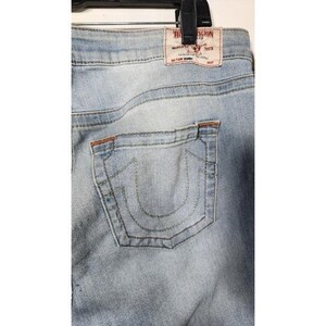 True Religion Jeans skinny Curvy" Hot Mid-Rise Super Skinny 36 X 28 a16 image 7