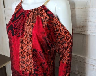 Blusa roja Michael Kors talla pequeña @2