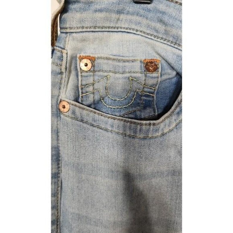 True Religion Jeans skinny Curvy" Hot Mid-Rise Super Skinny 36 X 28 a16 image 2