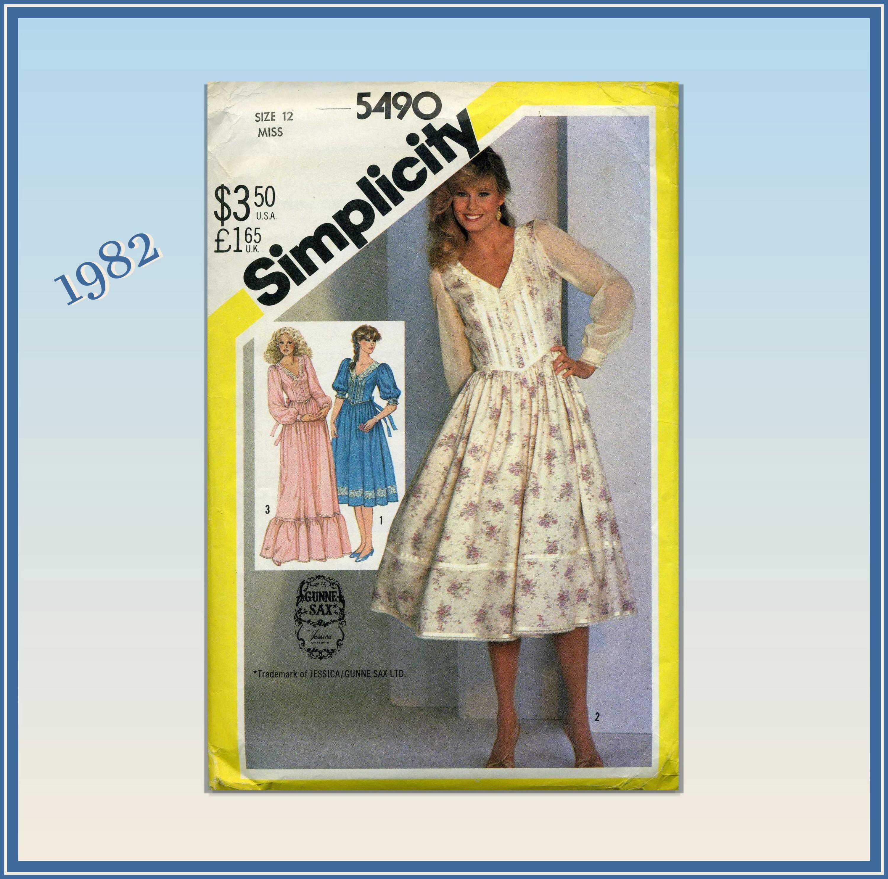 Gunne Sax Prom Dress - Etsy
