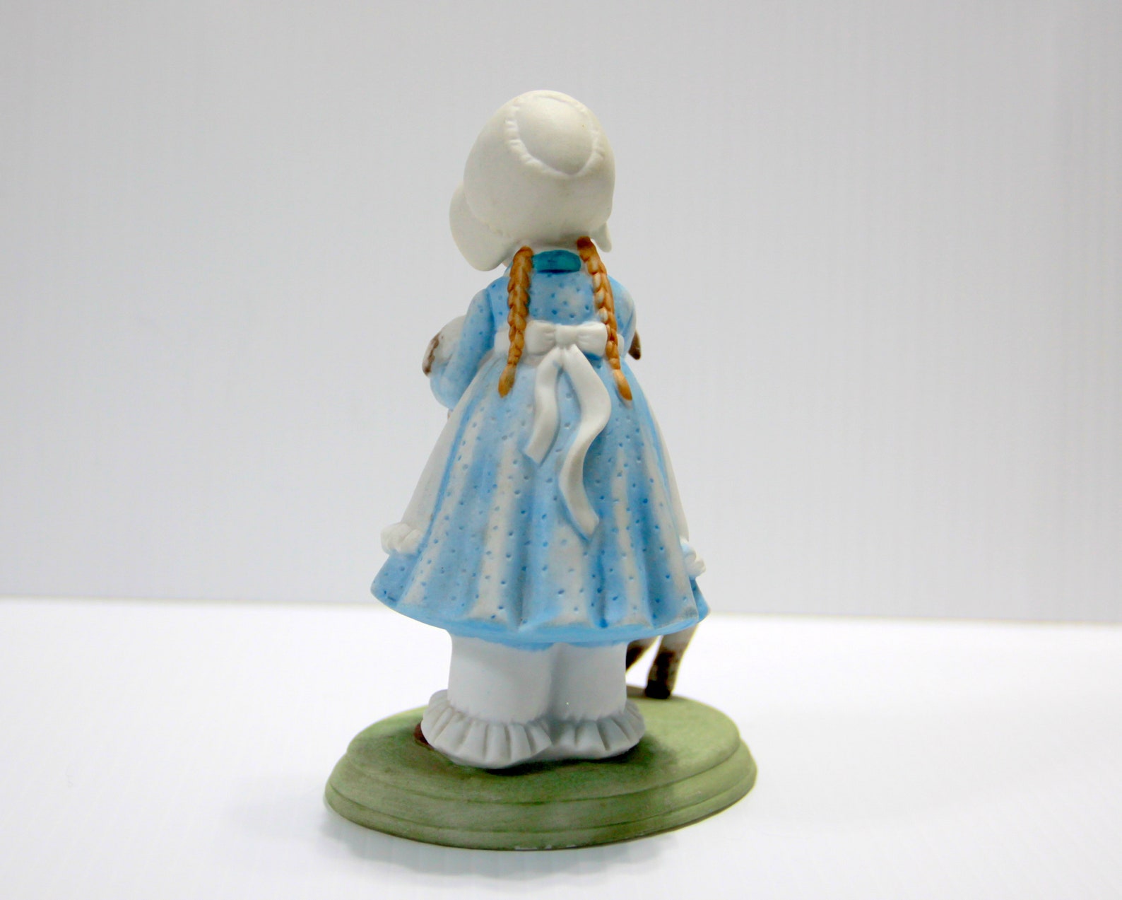 Vintage Holly Hobbie Figurine With Lambs. Limited Edition Hand Painted ...