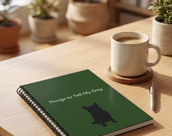 Cosas que decirle a mi perro. Cuaderno / Diario de espiral
