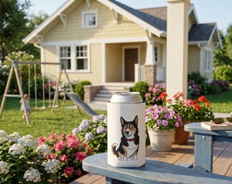 Funda para bebidas Corgi / Funda para bebidas Dog Life, Porta bebidas para amantes de las mascotas