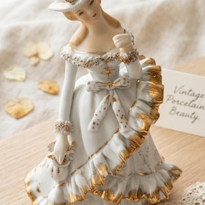 Porcelain Lady With Umbrella - Etsy