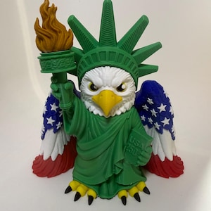 Frihetsörn 13 cm figur av SpaceMonkey3D