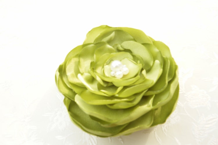 AM_ Women Sweet Big Rose Blossom Flower Wedding Bridal Hair Clip Brooch Pin Aust AM_ Women Sweet Big Rose Blossom Flower Wedding Bridal Hair Clip Brooch Pin Aust