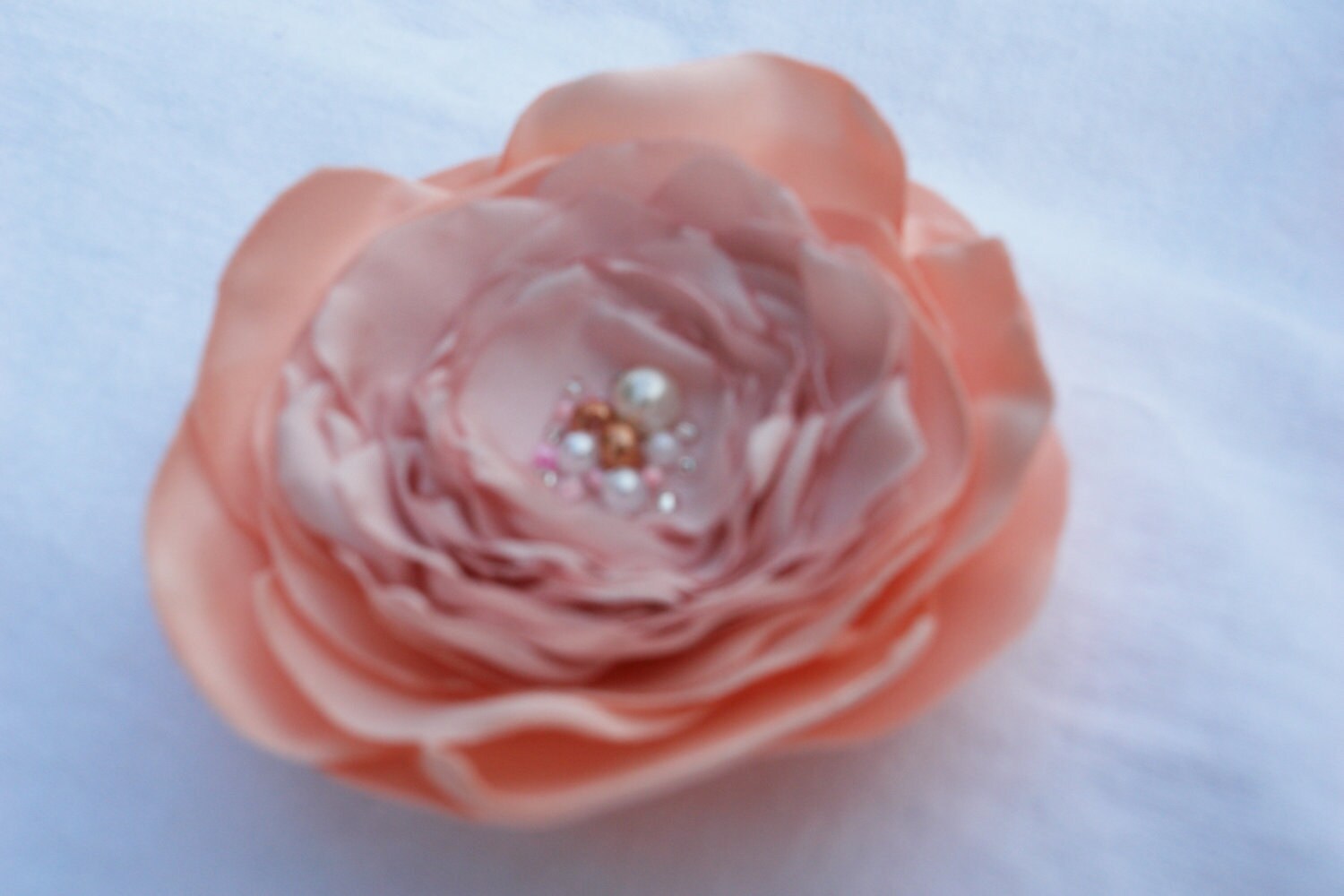 Flower Clip Hair Fascinator Bridal Headpiece Bridal Hair Etsy