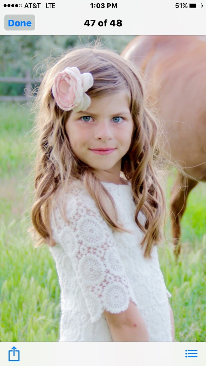 Sweet Vintage Inspired Soft Pink Color Bridal Flower Clips Baby Headband-All ages Headband Photo Prop image 1