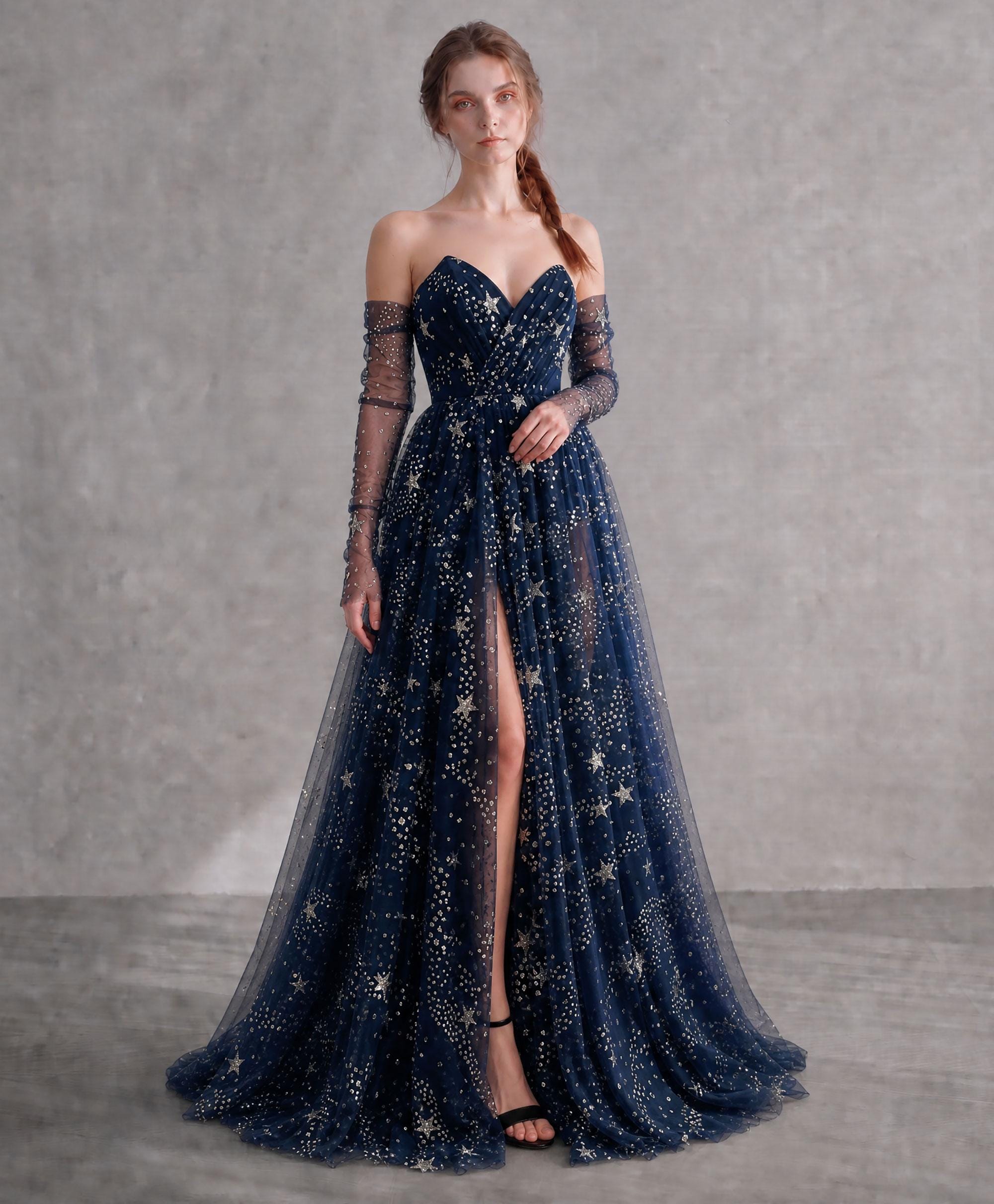 Starry Prom Dress - Etsy Canada Starry Prom Dress - Etsy Canada