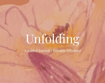 The Unfolding Journal - Bilingual Self-Discovery Journal for Dating & Growth (PDF Printable)