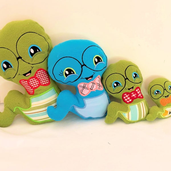 Bookworm Stuffies, Finished Product, Bookworm Soft Toy, Child's Toy, SewniqBoutiq, Made to Order