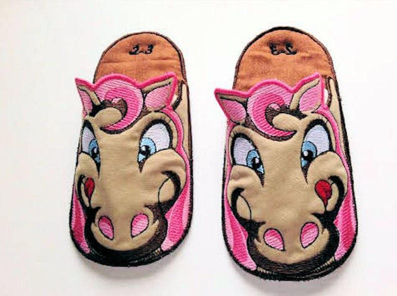 Horse Bedroom Slippers Children S Image 0
