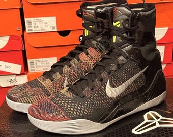 Nike Kobe IX Elite High Protro Black Multi FZ7335-001 Men’s Size 12 (069)