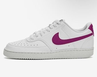 Nike Court Vision Weiter Natur Kaktus Blume 10W Turnschuhe (032)