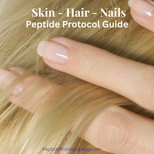 Skin Hair Nails Peptide Protocol Guide | GHK-Cu BPC-157 Matrixyl Reference (PDF) image 1