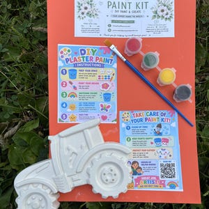 Tractor- DIY Paint Kit
