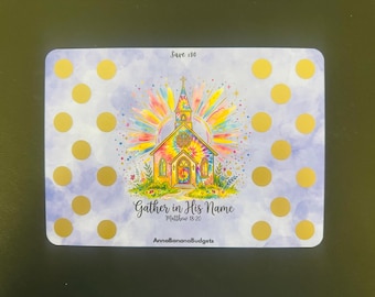 Gather in His Name Scratch off Savings Challange