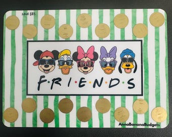 Mickey and Friends Scratch off Savings Challange