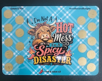 Spicy Disaster Scratch off Savings Challange