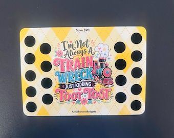 Train Wreck Scratch off Savings Challange