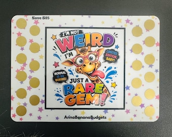 Rare Gem Scratch off Savings Challenge